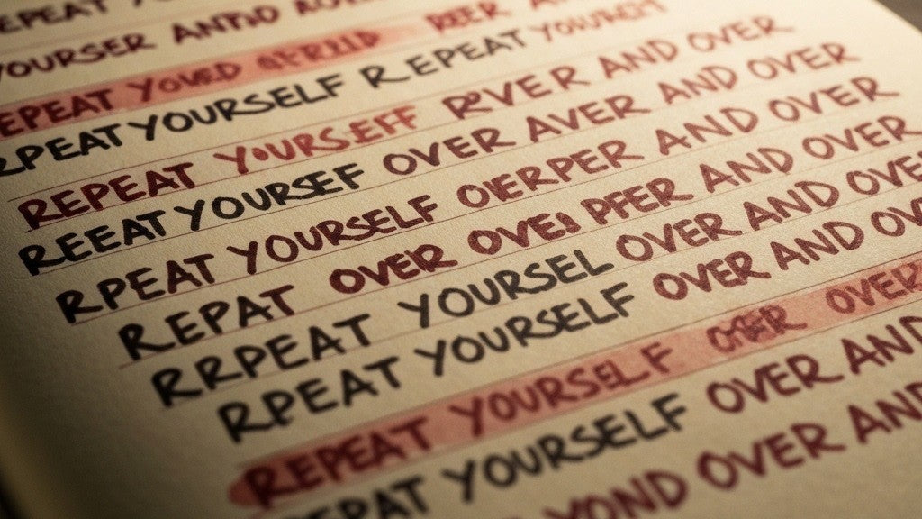 Why Repeating Yourself is an Essential Skill for Dynamic Leaders