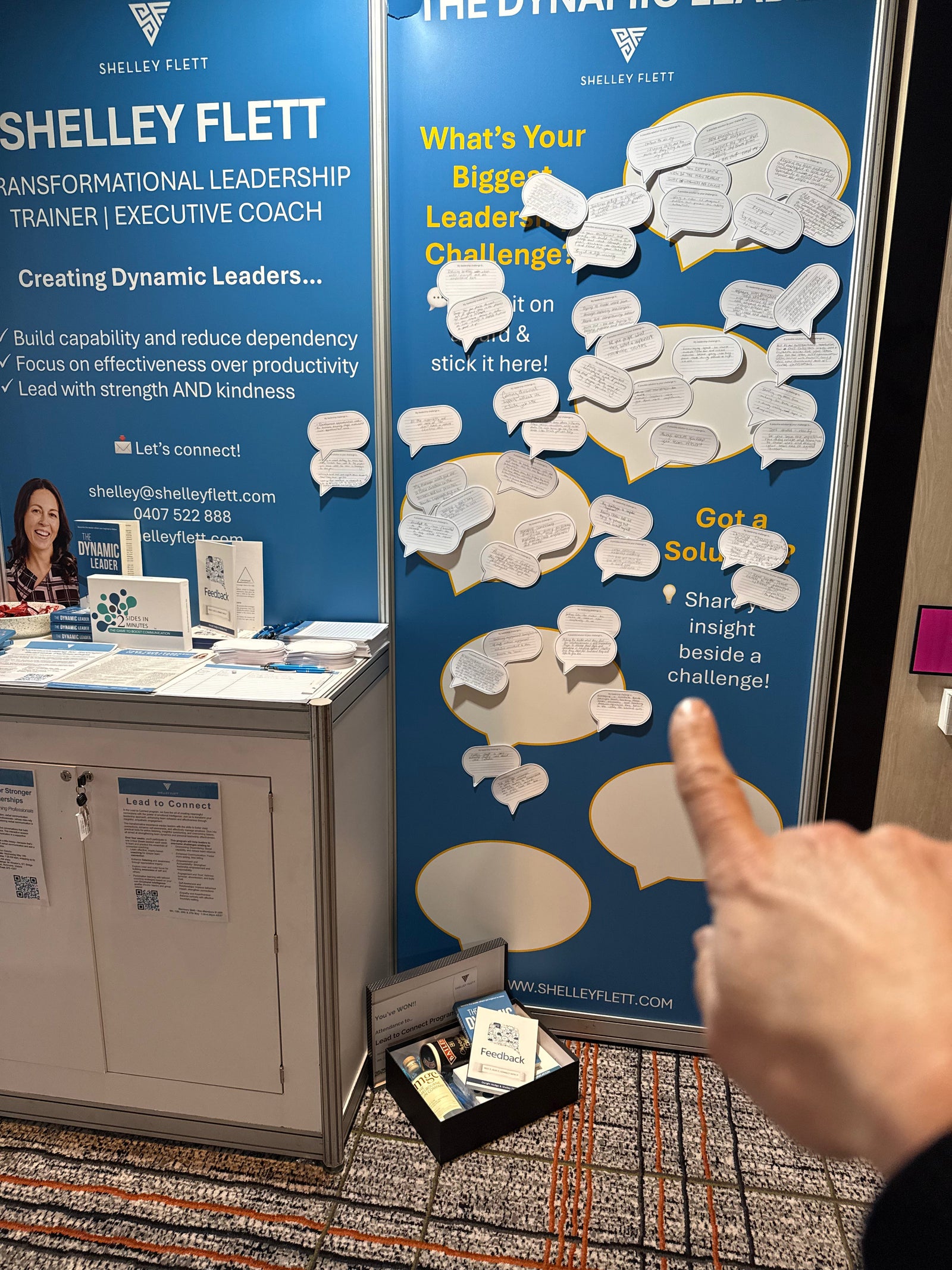 Dynamic Leadership Wall: Real Leadership Challenges & Community Solutions