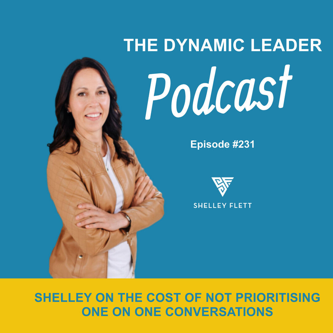#231. Shelley on the cost of not prioritising one on one conversations