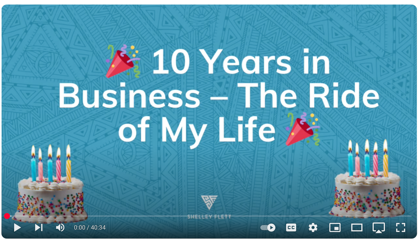 10 Years in Business - The Ride of My Life